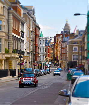 Mini Cooper On Work For Lodgings